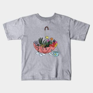 Umbrella Garden Kids T-Shirt